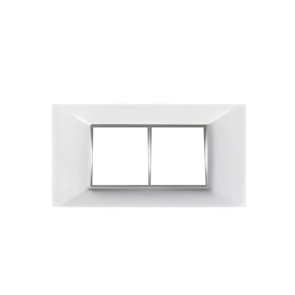 Cona Amaze Modular Plate White 4 Modules, AW 1204 (Pack of 10)