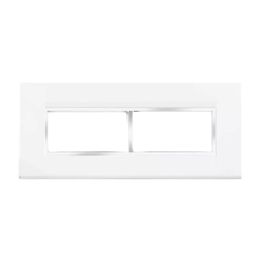 Cona Oliwood Modular Plate White 8 Modules, OW 2026 (Pack of 10)