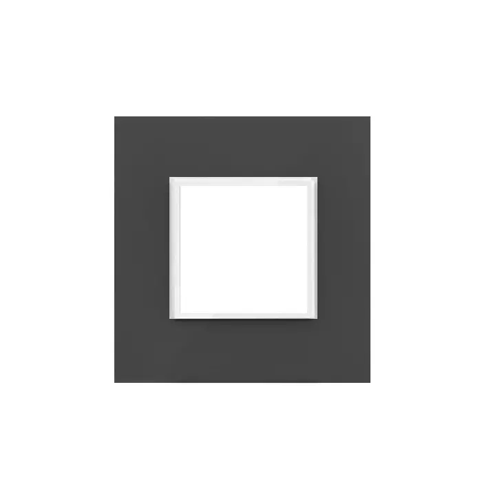 Cona Silque Modular Metal Plate Black 2 Modules, ORMM 1102 (Pack of 10)