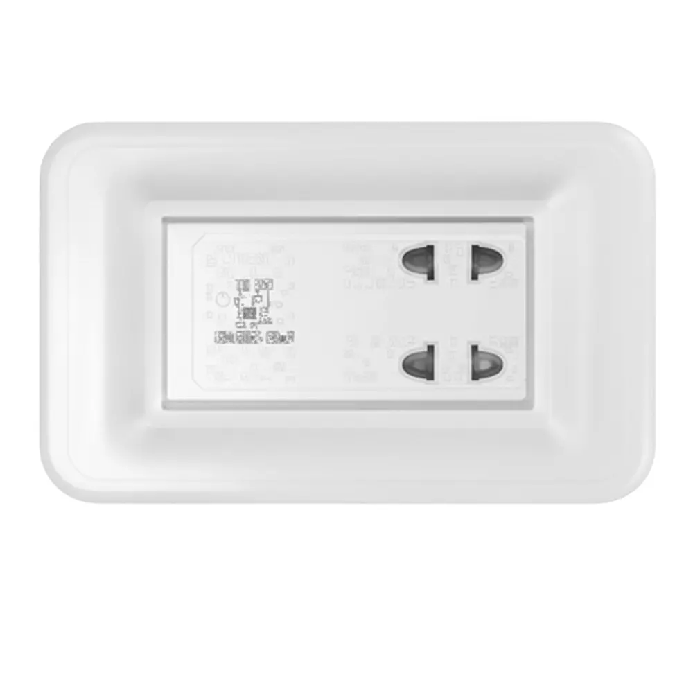 Anchor Roma Urban Shaver Socket With Curve Plate 4 Module White for Homes, Offices & Commercial Use, 66704