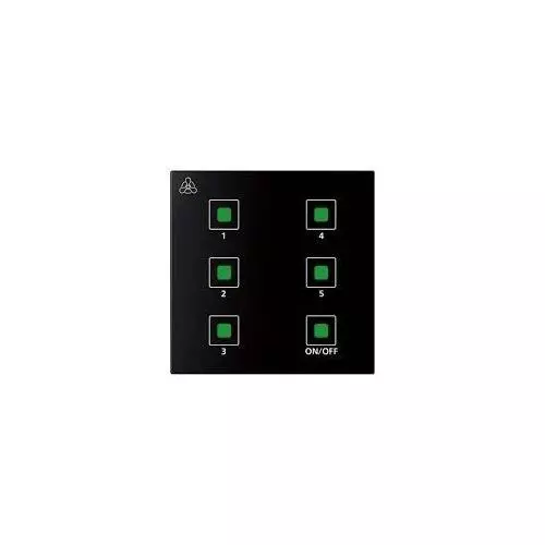 Anchor Roma Urban Modular Fan Touch Regulator Black PVC Plastic for Industrial and Home Use, 71008B