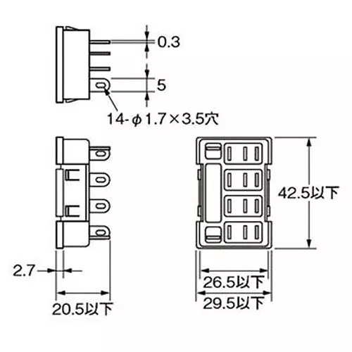 omron-common-socket-pt14