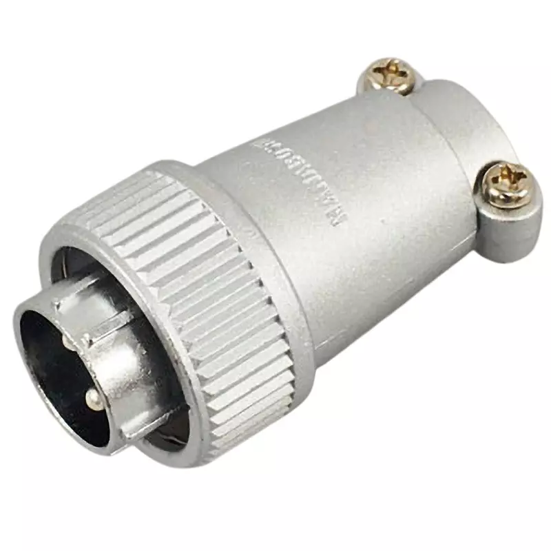 Nanaboshi Metal Connector Straight Plug 250 V Rated Voltage, NR-202-PM