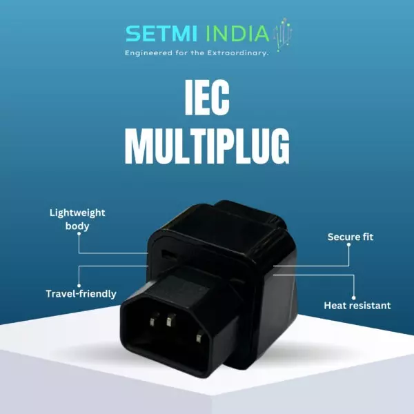 setmi-india-3-pins-iec-multiplug-in-black-color-surge-protection-heat-resistant-for-international-travel