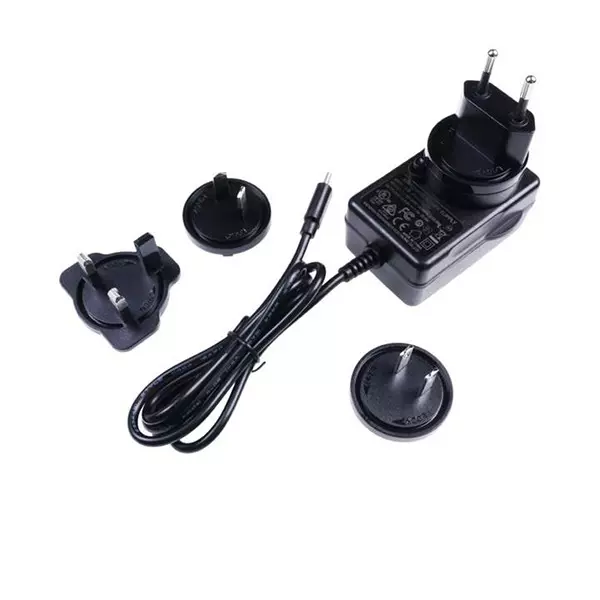 SEEED STUDIO Interchangeable Plug Wall Mount 1 Output 90 VAC to 264 VAC, 106060004