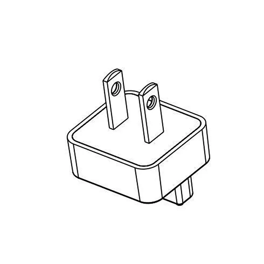 XP POWER Interchangeable Plug Wall Mount 1 Output 80 VAC to 264 VAC, AMF PLUG US