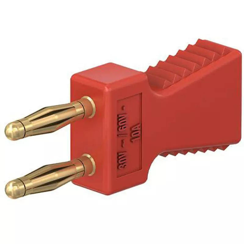 Esco Jumper Plug 30 V 60 V Rated Voltage 10 A Rated Current Φ2 mm Compatible Plug, EA940DP-402
