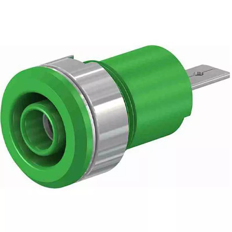 Esco Panel Mount Socket 1000 V, CAT III 600 V, CAT IV Rated Voltage 24 A Rated Current Φ4 mm Compatible Plug, EA940DP-545