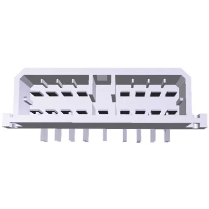 TE CONNECTIVITY PCB Socket Solder Connection 17 Pole, 171366-1 (Pack of 70)