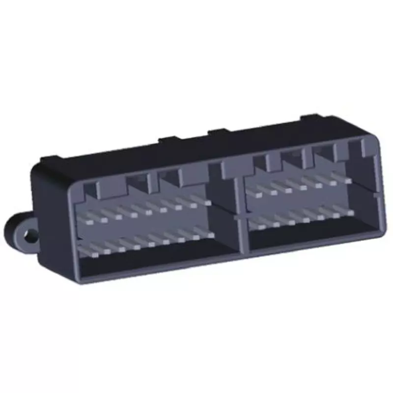 TE CONNECTIVITY PCB Socket Solder Connection 36 Pole, 175977-2