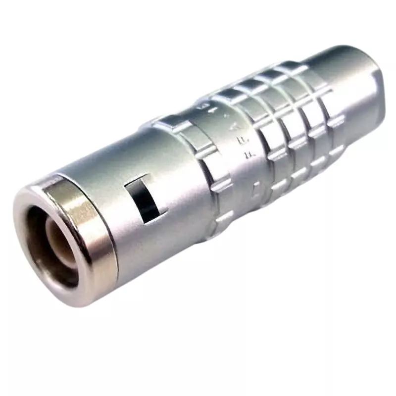 LEMO Straight Plug 6 Amp Rated Current Male, FFA.0E.250.CTAC30Z