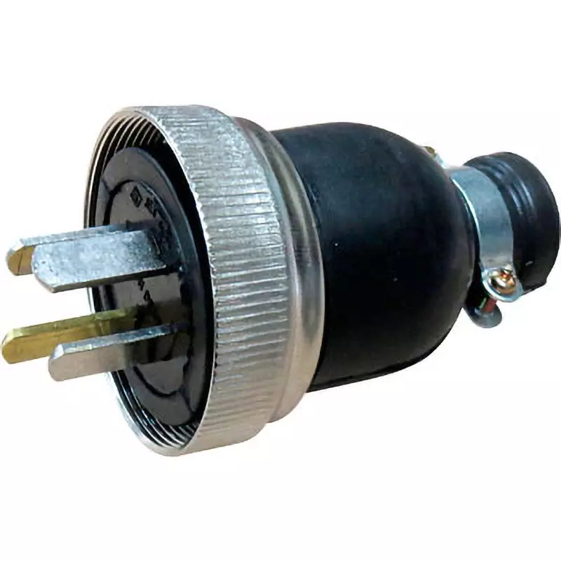 Daikokuya Holdings Waterproof Plug 20 Amp Current 250 Voltage, 5941