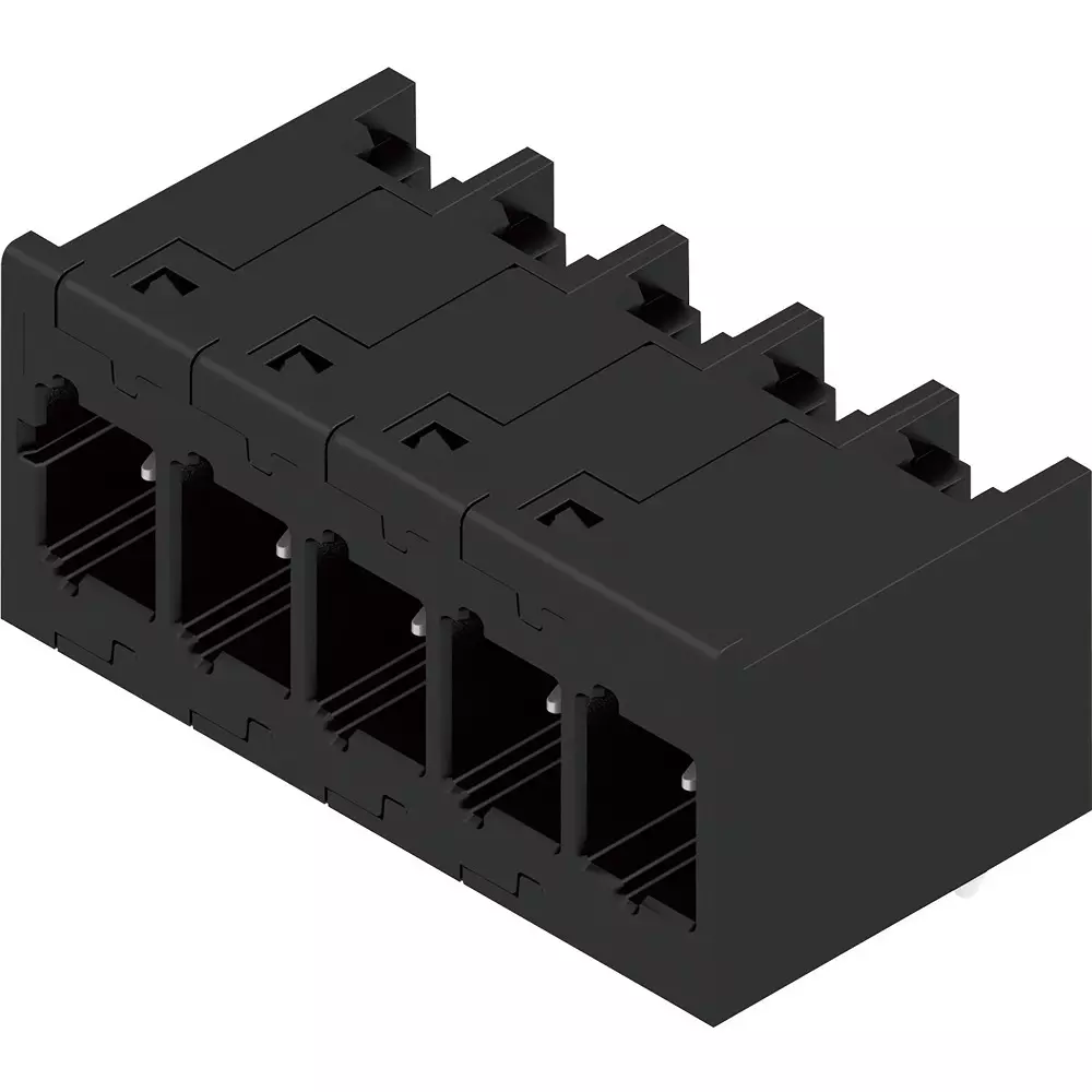 Weidmuller Board Side Connector Socket 26.8 Amp Current 400 Voltage, 2741460000 (Pack of 15)