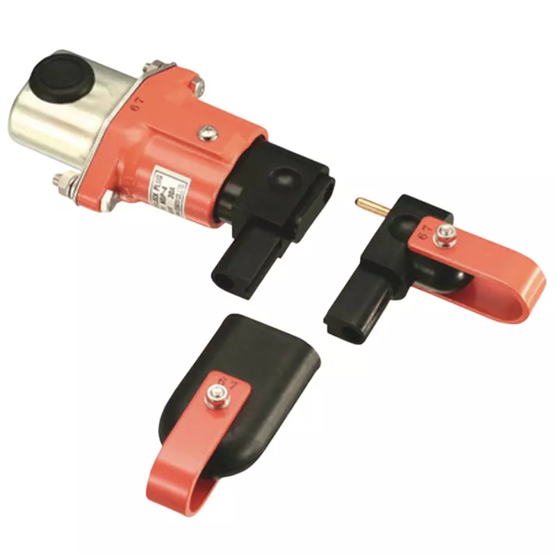 Yamato Safety Plug 600V, 30 A (Min24V, 10mA) Rating Wiring: 2 x M4 Terminal Handle: Bolt, nut Mounting, NSP-4