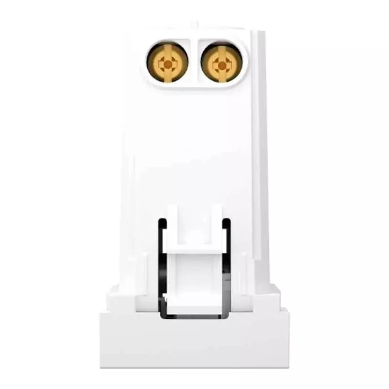 Schneider Electric Unica Pure White Type A + C USB Charger With 2.4 A Current and 5 V Voltage, UNSACUSB1P1M_WE
