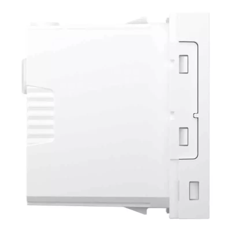 Schneider Electric Unica Pure White Type A + C USB Charger With 2.4 A Current and 5 V Voltage, UNSACUSB1P1M_WE