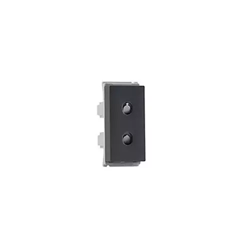 Philips 6 A 1 Module 2 Pin Socket Metallica Grey, 913713973401