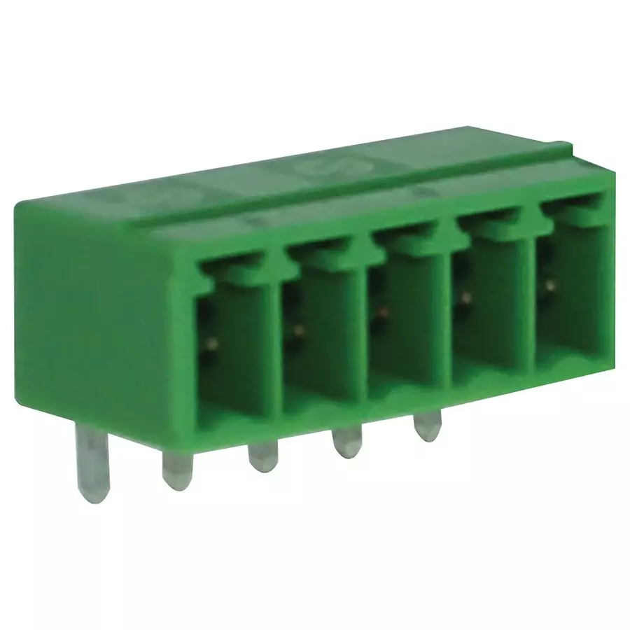 CAMDENBOSS Terminal Block, Header, 5Pos, Th, CTB932HD/5 (Pack of 10)