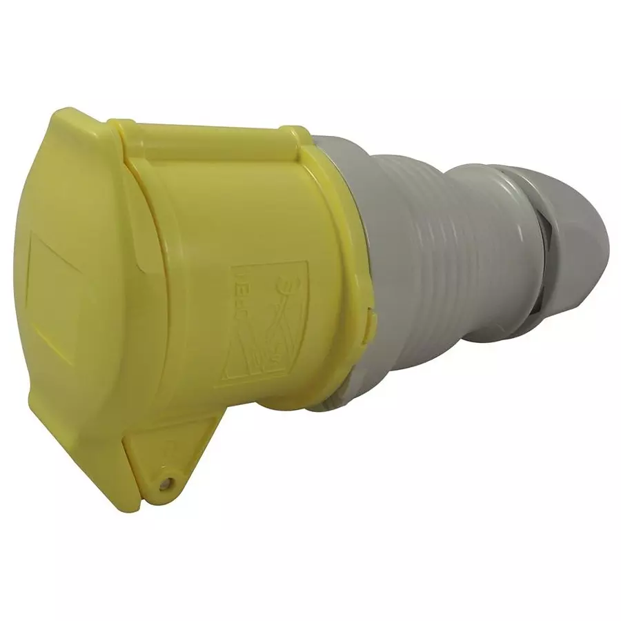 WALTHER Socket, Free, 110V, 32A, 2P+E Way, 330304