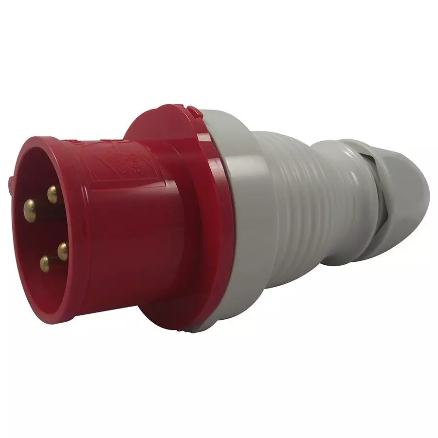 WALTHER Plug, Free, 400V, 16A, 3P+E Way, 210406
