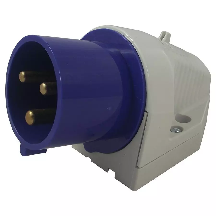 WALTHER Inlet, Surface, 230V, 32A, 2P+E Way, 630306