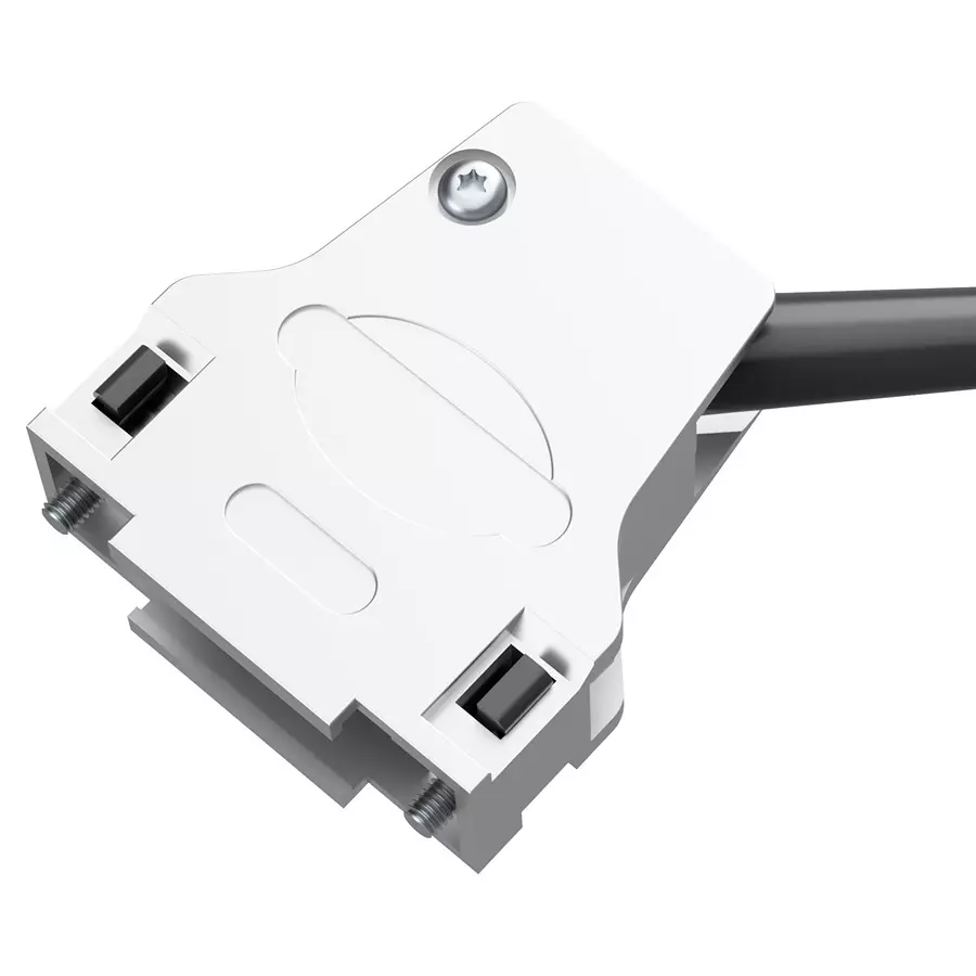 POSITRONIC D SUB BACKSHELL, 45 DEG, SIZE DA, D15000CSE50/AA.