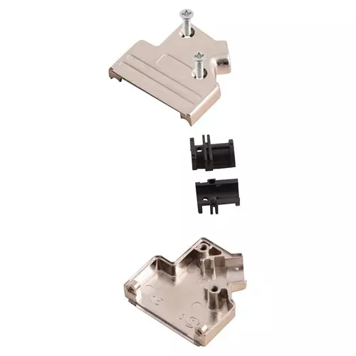 MH CONNECTORS D-SUB HOOD, SIDE ENTRY, DB, ZINC ALLOY, MHDVSL25-K