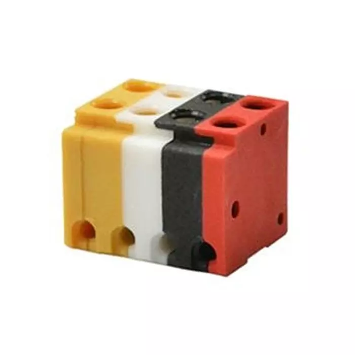 AMPHENOL ANYTEK TERMINAL BLOCK, PLUGGABLE, 4POS, 18AWG, NU0400C0001AG