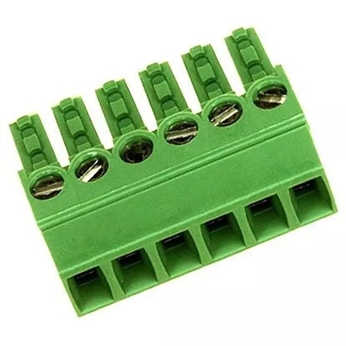 BUCHANAN - TE CONNECTIVITY TERMINAL BLOCK PLUGGABLE, 6 POSITION, 30-14AWG, 284507-6