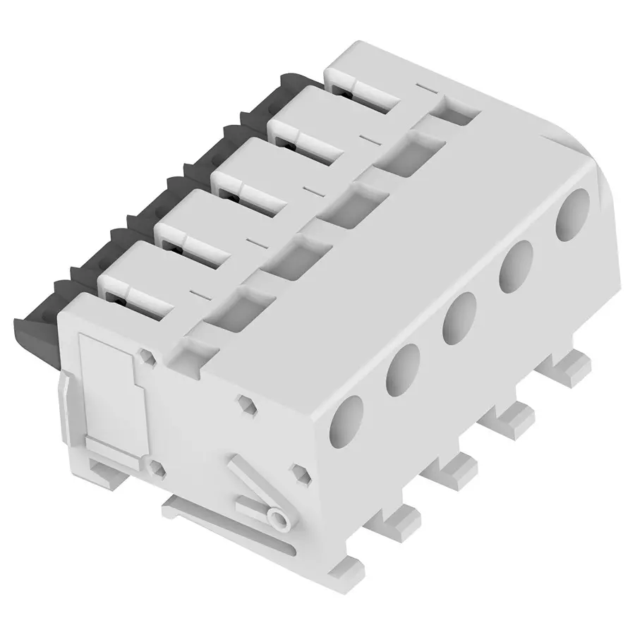 BUCHANAN - TE CONNECTIVITY TERMINAL BLOCK, PLUGGABLE, 5POS, 18AWG, 2319461-5