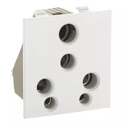 Golek Accura Socket Proceline Base 6 Pin 2 Modular, 6006 (Pack of 10)