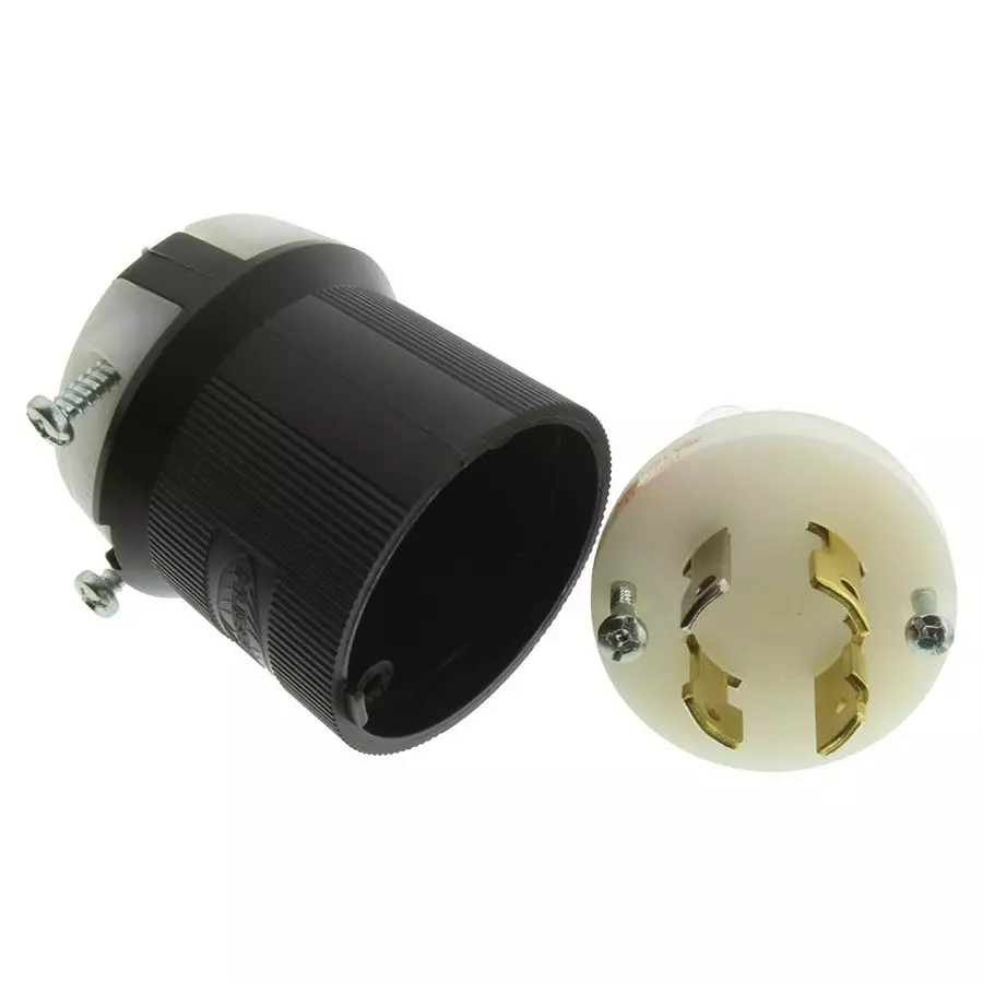 HUBBELL WIRING DEVICES Twist Lock Plug, 30A, 3P4W, L14-30, HBL2711