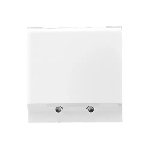 Legrand Skirting Light Allzy 2 Module Glossy White, 6811 50 (Pack of 10 Pcs)