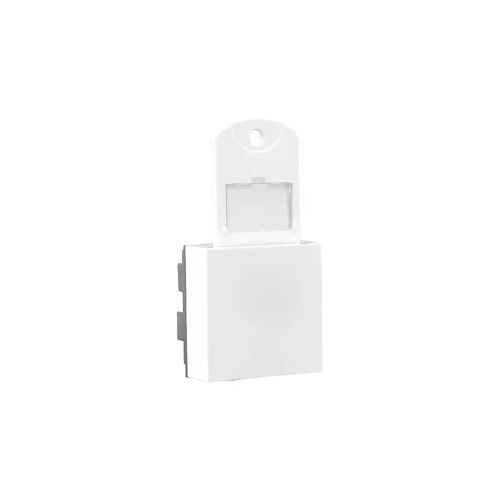 Legrand Hospitality Function Hotel Keycard Switch with Key Fob for Light & Fan Allzy 15 Amp Glossy White, 6811 47