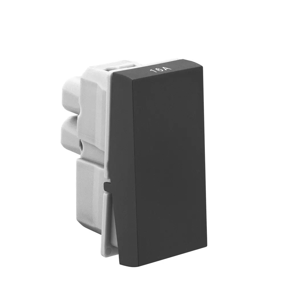 Buy Legrand Switch Allzy 16 Amp 1 Way 1 Module Matt Black, 6812 01