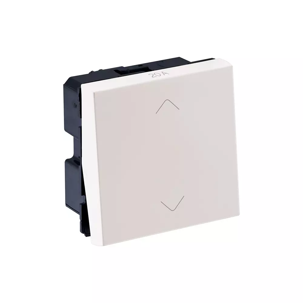 Legrand Switch Myrius Classic White 20 Amp 2 Module 2 Way, 6792 15