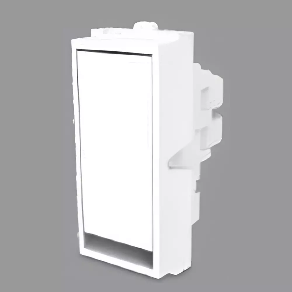 Cona Platinum 1 Way Deep Switch 10 A White, 14251