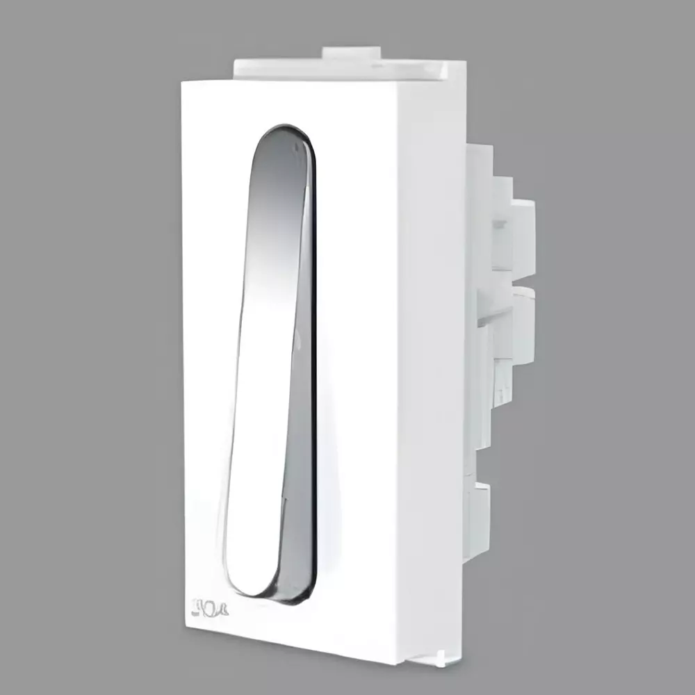 Cona Platinum 1 Way Line Switch 20 A White, 14216