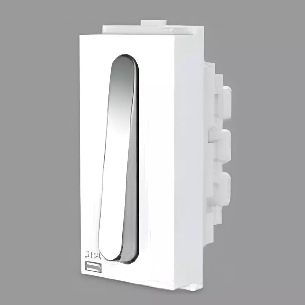 Cona Platinum 2 Way Line Switch 20 A White, 14221