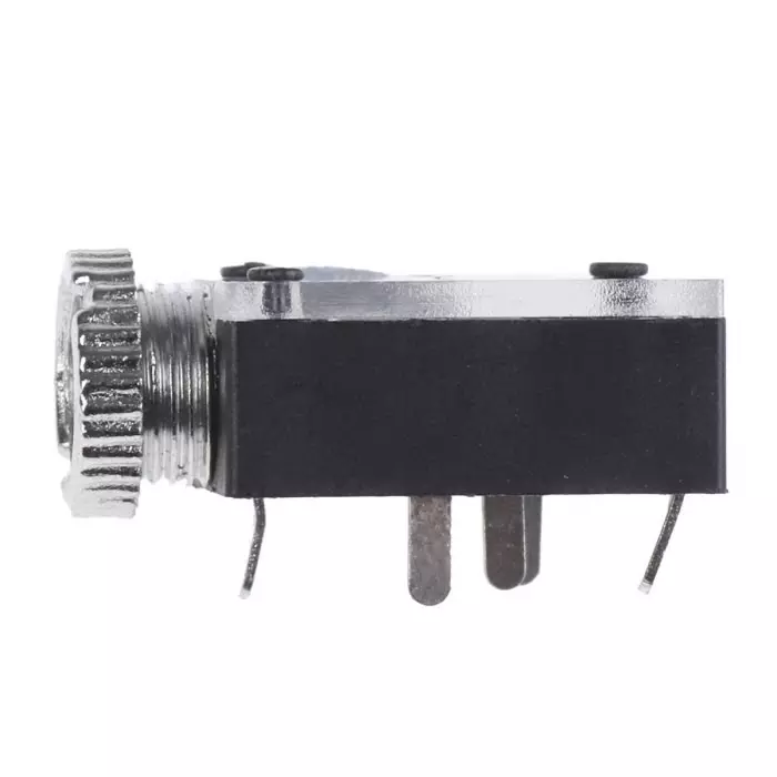 Decelect Jack Connector 3.5 mm PCB Mount Stereo Socket, IES101-4 (Pack of 5)