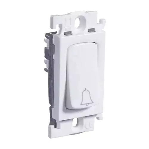 Legrand Mylinc 1 Way White Bell Push Button 6 Amp - 6755 04