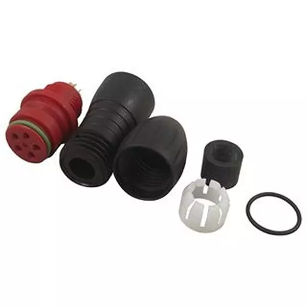 BINDER SOCKET, FREE, 4-6MM, RED, 5WAY, 99-9114-50-05