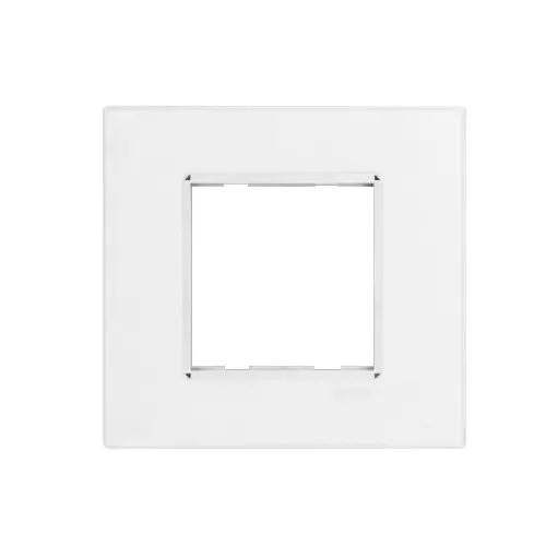 Cona GlazTouch Modular Plate White 2 Modules, GT 1102 (Pack of 10)