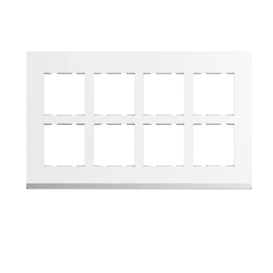 Cona Striqa Modular Plate White 16 Modules, ST 1109 (Pack of 10)