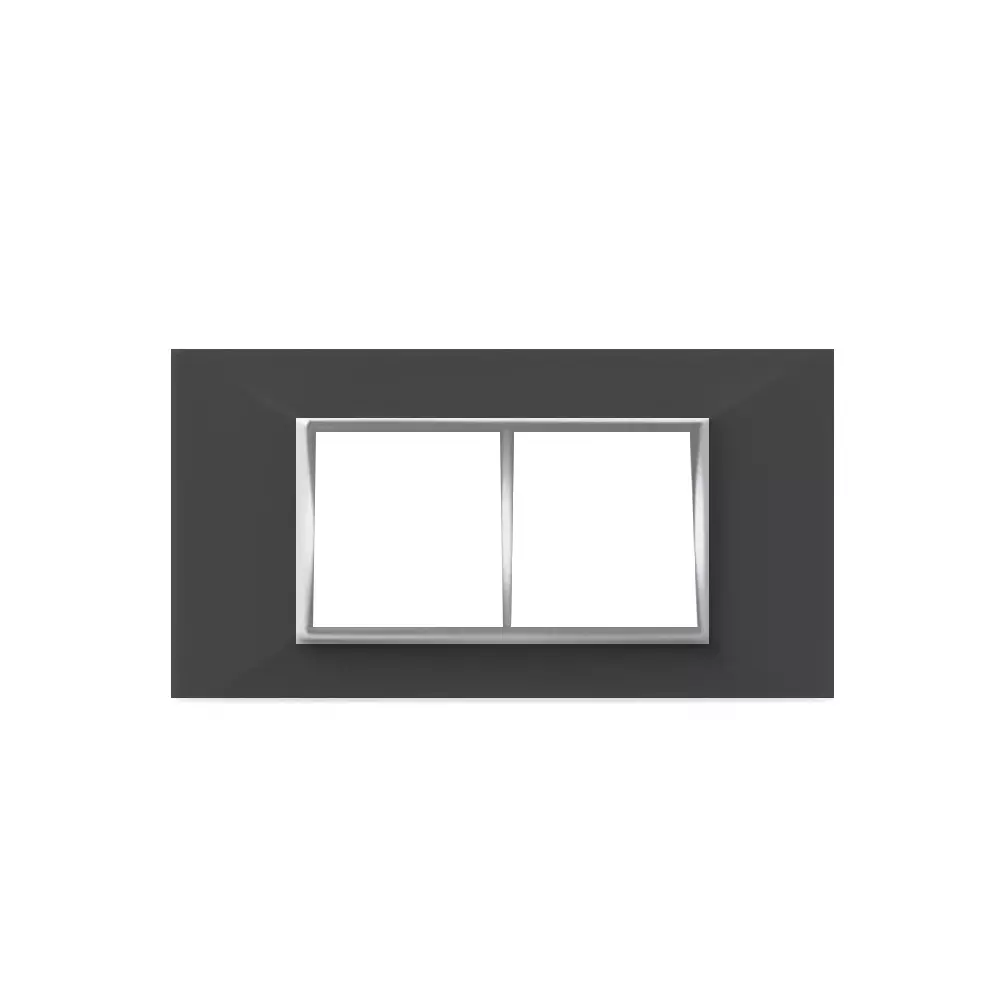 Cona Amaze Modular Plate Black 4 Modules, AW 2204 (Pack of 10)