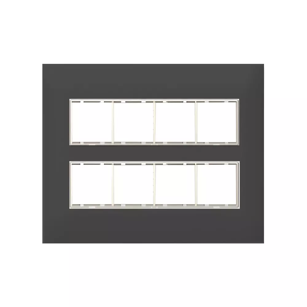 Cona Sleekwood Modular Plate Black 16 Modules (Big), SWN 1118 (Pack of 10)