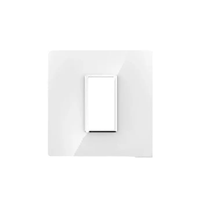 Cona Silque Modular Metal Plate White 1 Module, ORM 1101 (Pack of 10)