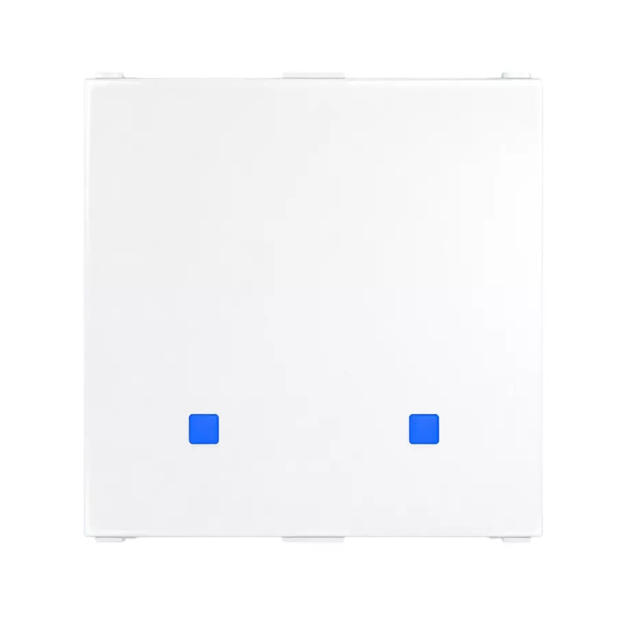 Anchor Roma Urban Smart Touch Switch 2 Module 5 A 2 Channel White PVC Plastic for Industrial Use, 71022