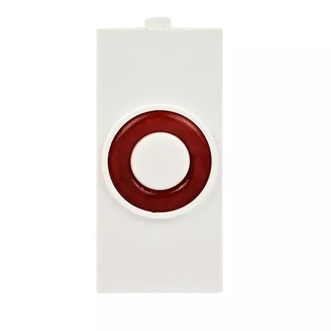 Anchor Rider Neon Indicator 1 Module White PVC Plastic for Industrial and Home Use, 47688