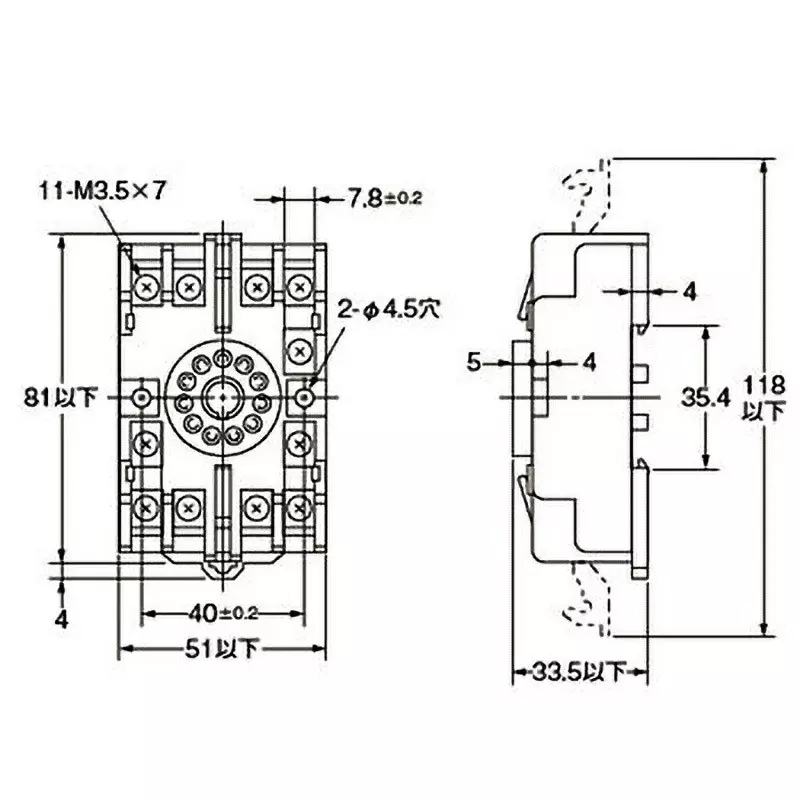 omron-common-socket-11pfa